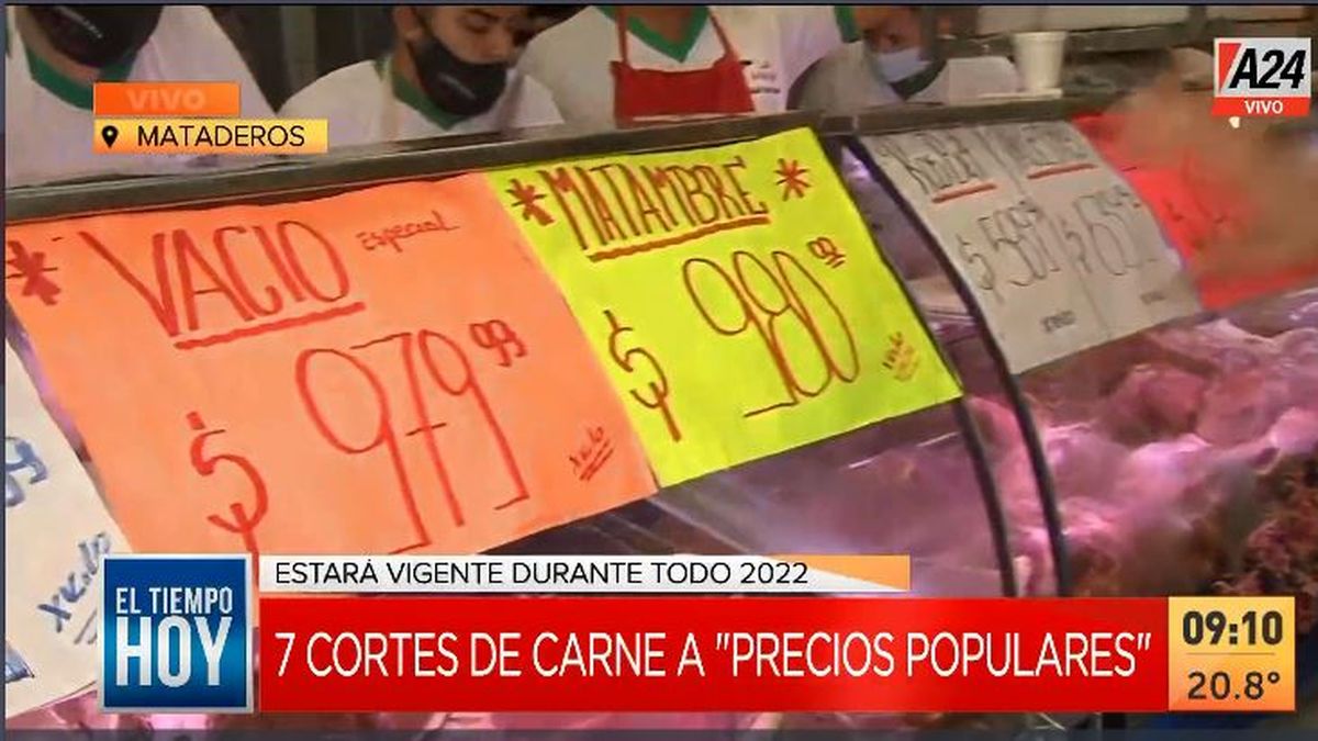Carne: ¿cuál es el verdadero precio popular en la carnicería? (Captura de Tv)