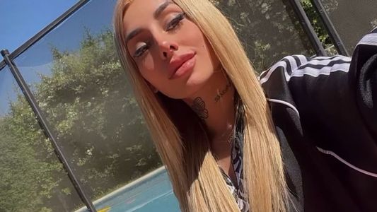 Se filtró una foto de Tamara Báez fumando marihuana con su beba en brazos y la ex de L-Gante salió a defenderse