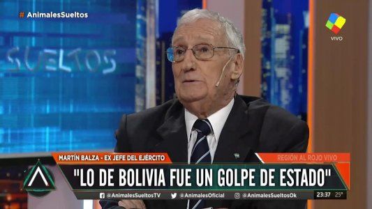 El ex Jefe del Ejército, Martín Balza, fue contundente: Lo de Bolivia fue un Golpe de Estado