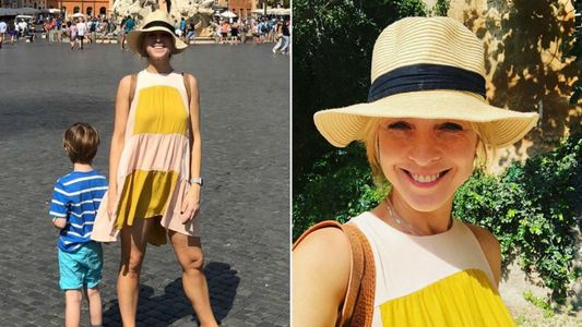 El viaje de Carla Peterson a Italia con su hijo Gaspar: Un sueño