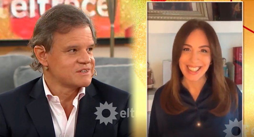 María Eugenia Vidal sorprendió a Quique Sacco: Estoy feliz de compartir la vida juntos