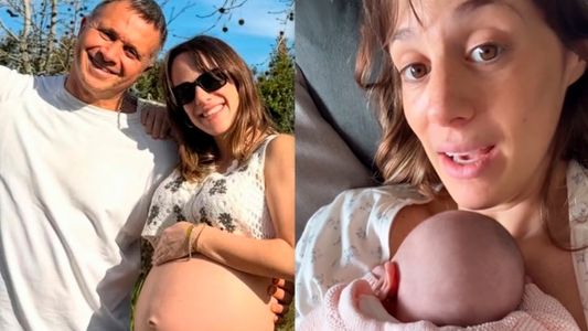 Mica Lapegüe reveló el momento conmovedor que vivió con su hija recién nacida