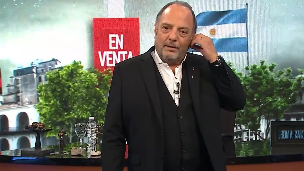 El editorial de Baby Etchecopar (Foto: Captura).