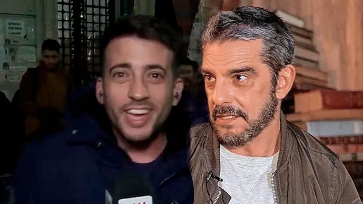 Se pudrió todo: Fabián Mazzei le puso los puntos al notero de LAM en pleno móvil