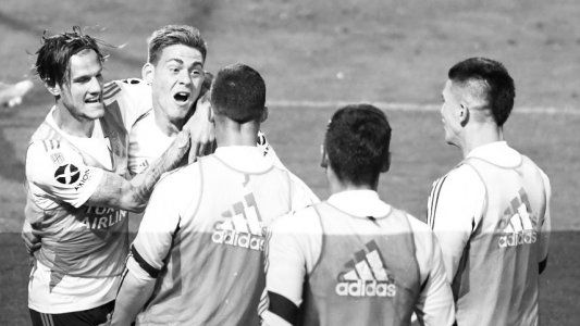 Copa Liga Profesional: con gol de Girotti, River le ganó 1-0 a Godoy Cruz en Mendoza y quedó segundo en la zona 3