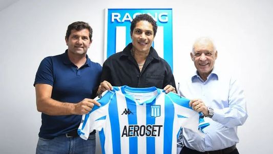 Paolo Guerrero fue oficializado en Racing y usará un dorsal especial
