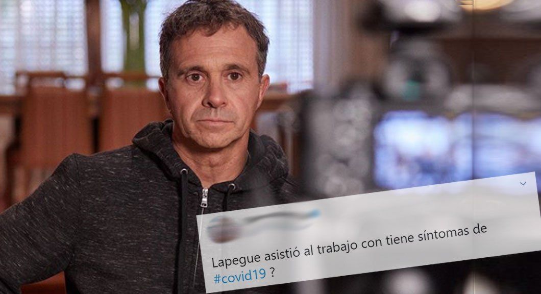 Sergio Lapegüe tosió varias veces en vivo y se hizo viral el miedo a que tenga Covid-19: La palabra del periodista