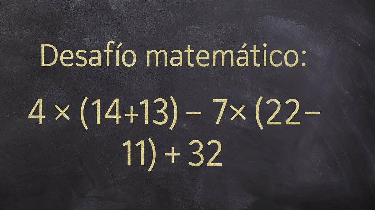 La regla esencial para resolver este desafío matemático es conocido como PEMDAS (por sus siglas en inglés) o jerarquía de operaciones.