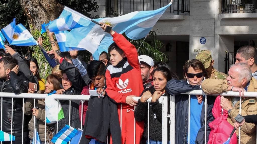 En fotos, el desfile por el Día de la Independencia