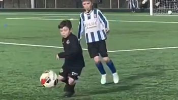 El falso Mateo Messi revolucionó las redes sociales El falso Mateo Messi revolucionó las redes sociales