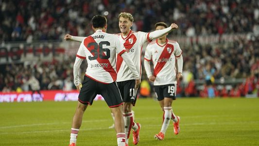 River le ganó 3-0 a Central Córdoba en el debut de la Liga Profesional