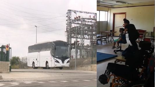 El imperdonable error que sufrió un niño con discapacidad arriba de un micro escolar