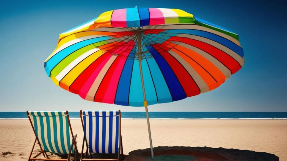 No tires en casa las sombrillas rotas