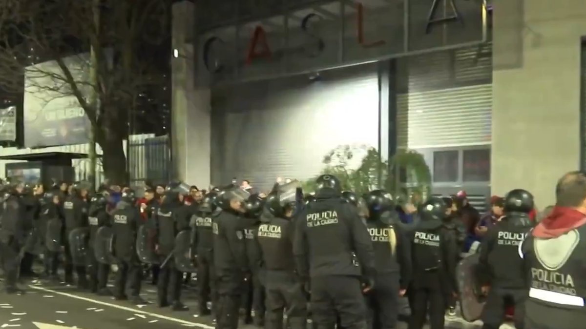 Tensión en la sede de San Lorenzo.&nbsp;