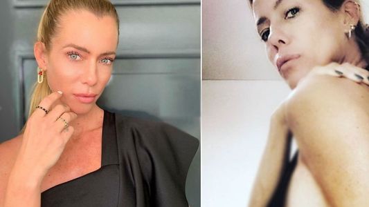 Nicole Neumann mostró un foto de lo que fue su fin de semana con una foto al borde de la censurada