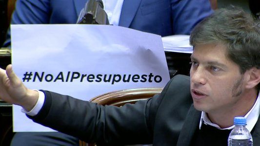 Fuertes cruces entre la oposición y el kirchnerismo al inicio del debate por el Presupuesto