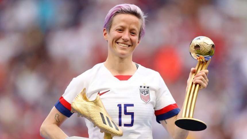Tenemos que amar más y odiar menos, el discurso viral de Megan Rapinoe, la capitana de Estados Unidos que le hace frente a Trump