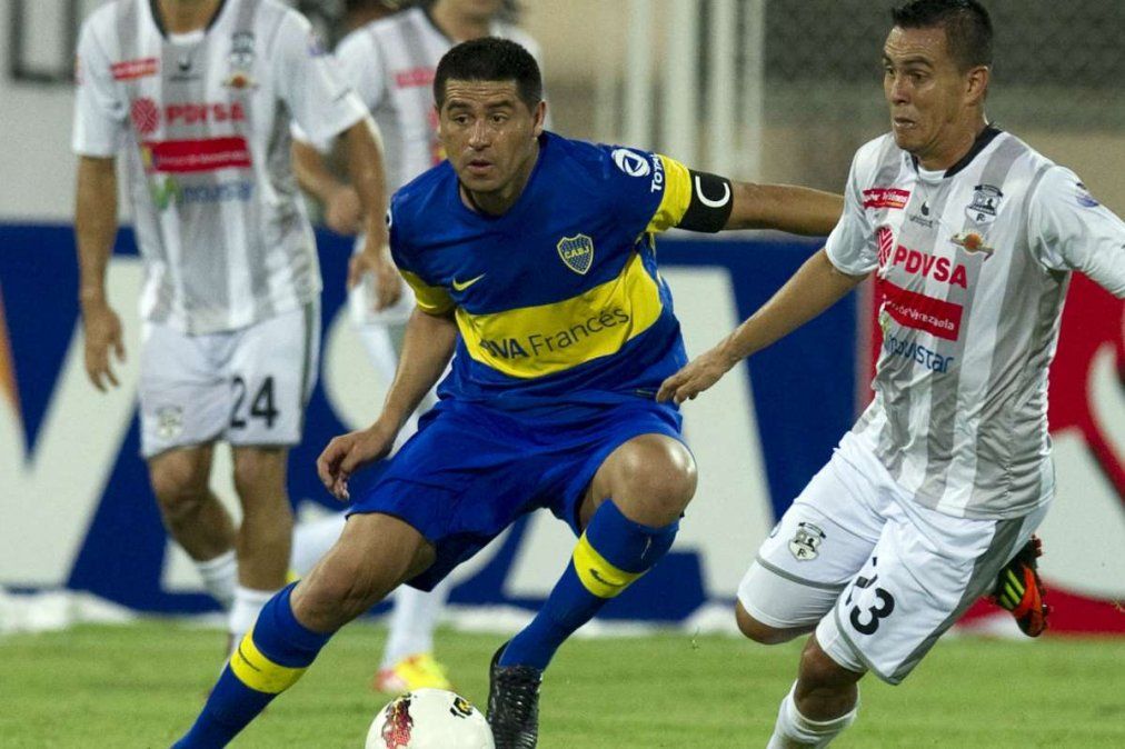 El historial de Boca en Venezuela por Copa Libertadores