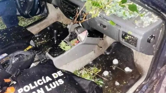 Violenta caída de granizo en San Luis: destrozos, heridos y un hombre muerto