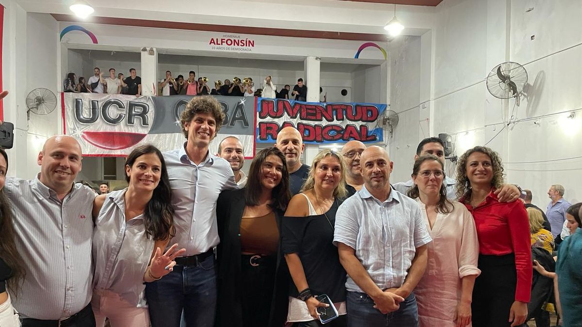 La convención de la UCR porteña (Foto: Sebastían Klas)