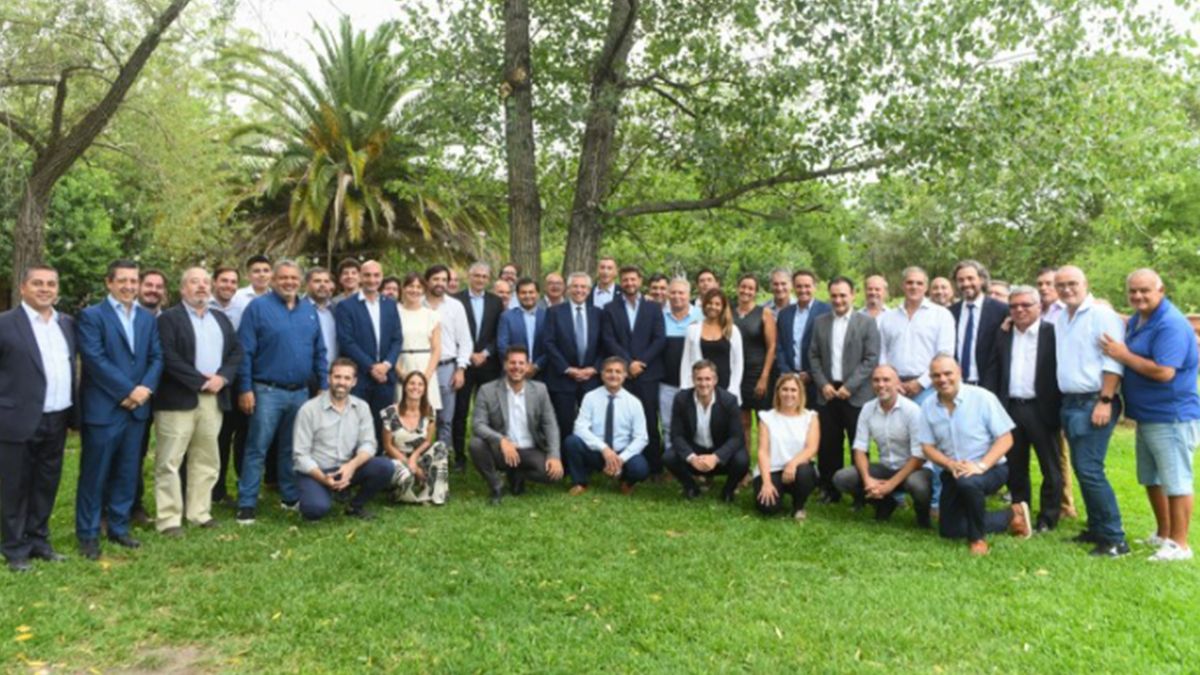 Alberto Fernández se reunió en Olivos con intendentes del conurbano bonaerense (Foto: archivo)