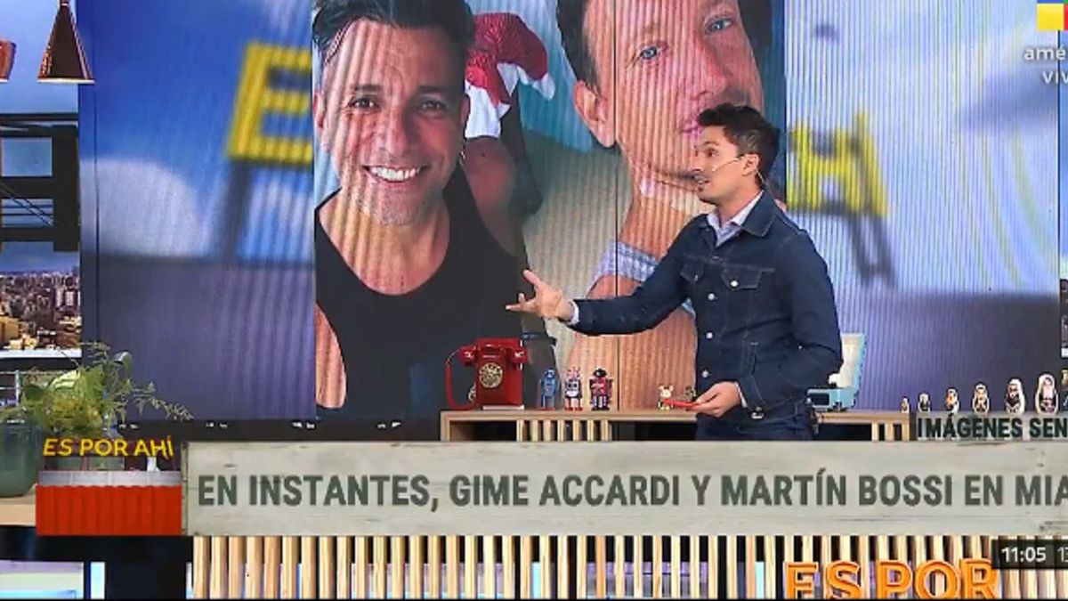 La primera reacción de Martín Bossi al enterarse del derrumbe en Miami