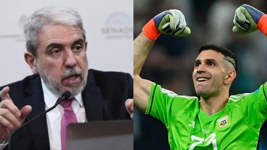 Aníbal Fernández criticó a Página 12 por una nota contra Dibu Martínez: Respeto