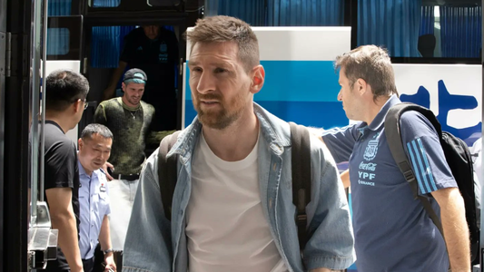 Lionel Messi llegó a Beijing para los amistosos contra Australia e Indonesia
