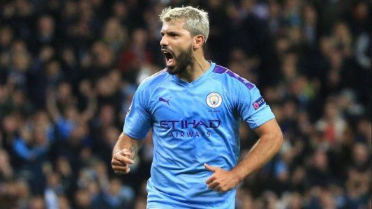 Champions League: doblete de Agüero y triplete de Sterling en el 5-1 de Manchester City ante Atalanta