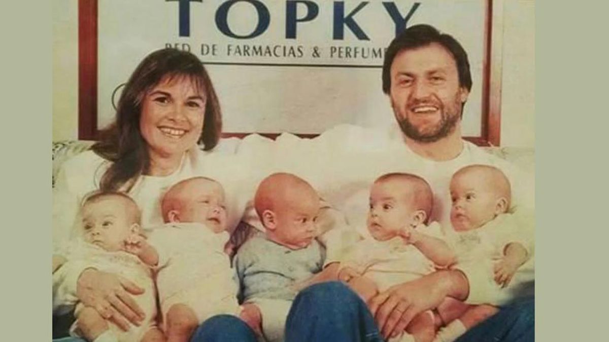 Los quintillizos Riganti