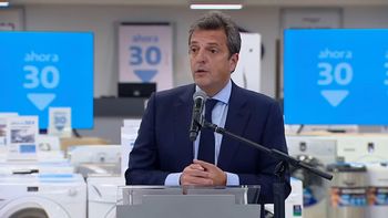 Sergio Massa, al presentar el programa Ahora 30: Tenemos que lograr que cada uno ceda un poquito