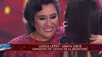 Gisela Lepío, la ganadora de Genios de la Argentina