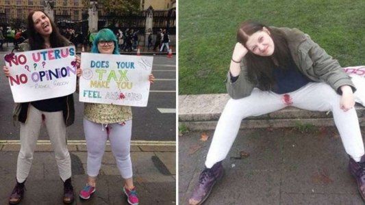 Free bleeding: muestran la menstruación para denunciar los costos de las toallitas higiénicas