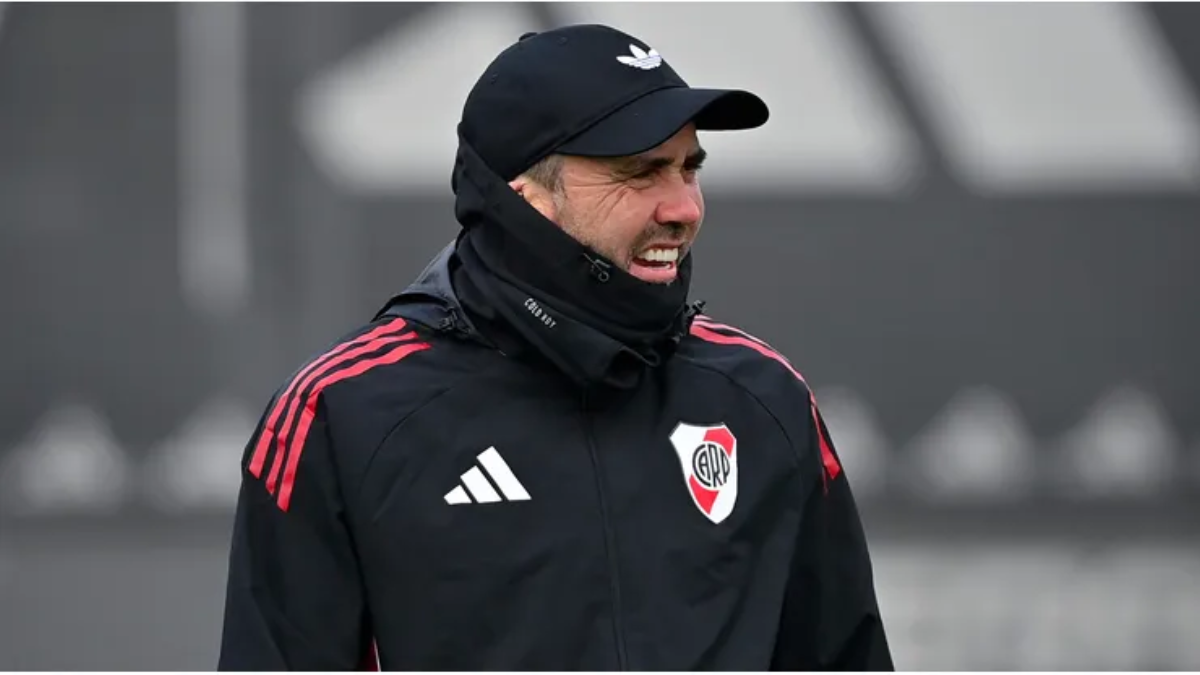 Buena noticia para River antes enfrentar a Vélez: Eduardo Coudet recupera a un titular clave