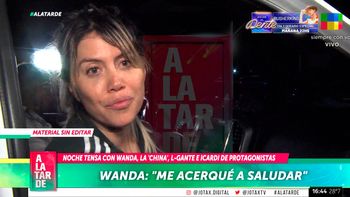 Wanda Nara contó la verdad del cara a cara con La China Suárez: Le saqué el teléfono a...