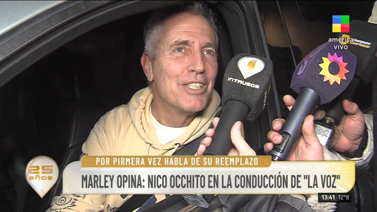 La sugestiva frase de Marley sobre el debut de Nicolás Occhiato con La Voz Argentina: Hay que esperar que...