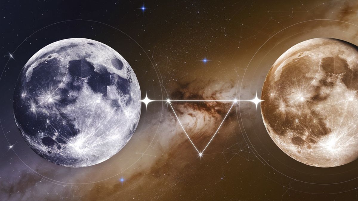 Se destaca en la Astrolog&iacute;a un tr&iacute;gono entre la Luna y Venus, un evento astrol&oacute;gico especial que influye positivamente en las relaciones, emociones y placeres personales. (Foto: Ideogram)