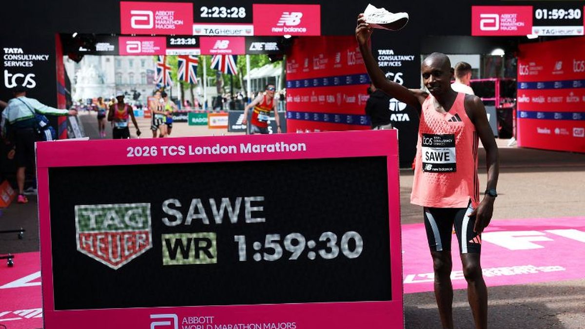 Sabastian Sawe logr&oacute; lo que nadie pudo durante d&eacute;cadas en el marat&oacute;n mundial. (Foto: Reuters)
