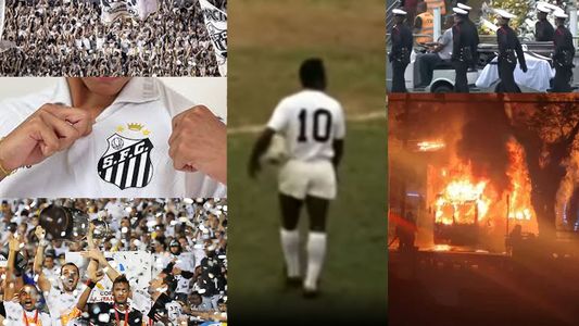 Santos, de Pelé y Neymar a jugar en la B: 111 años de historia y un final lleno de violencia