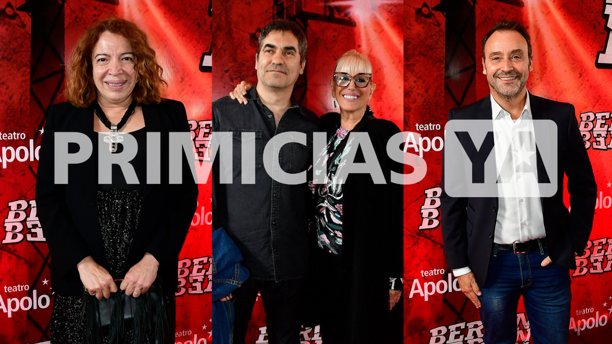 De Lizy Tagliani a Valeria Lynch y Adrián Pallares: todas las fotos del debut teatral de Berlín Berlín