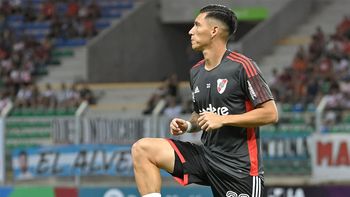 Matías Kranevitter mostró el tobillo a un mes de su lesión