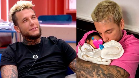 Alex Caniggia le dedicó un mensaje a su hija y protagonizó un momento muy emotivo en Gran Hermano VIP