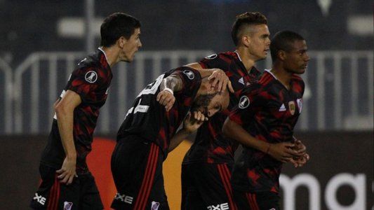 River le ganó 2-0 a Palestino en Chile con autoridad y clasificó a los octavos de final de la Copa Libertadores