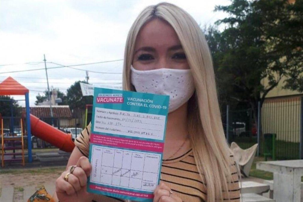 Vacunación VIP: &nbsp;Stefania Desirée Purita Díaz