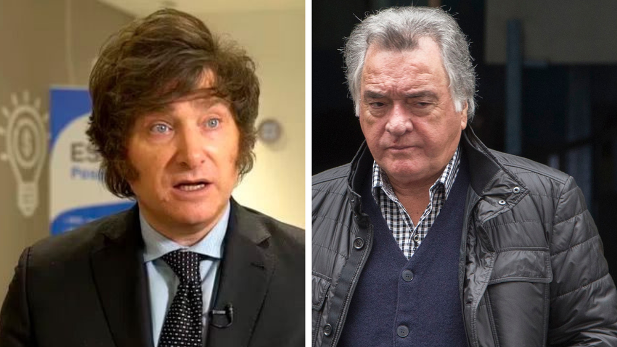 Javier Milei se mostrará por primera vez con Luis Barrionuevo (Foto: archivo).