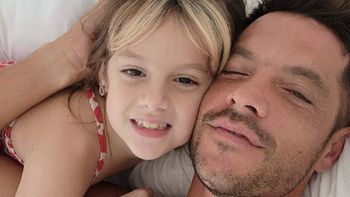 El conmovedor video del reencuentro de Francisco Delgado con su hija Elena en México