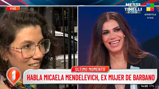 La ex de Rolando Barbano sorprendió con sus dichos cuando le preguntaron por su vínculo con Marina Calabró