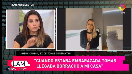 El fuerte relato de Jimena Campisi acerca de su separación de Tomás Costantini