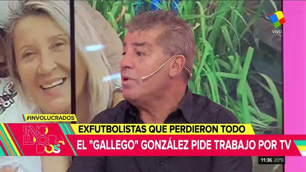 El drama del Gallego González: No quiero plata, necesito trabajo