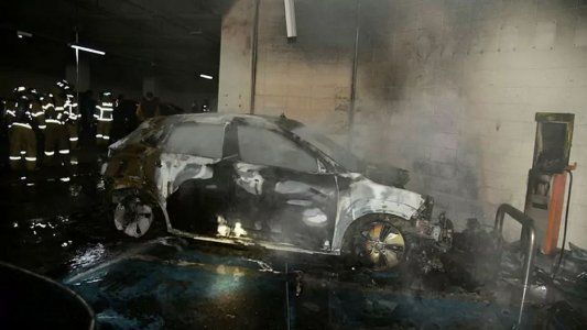 Autos eléctricos que se incendian